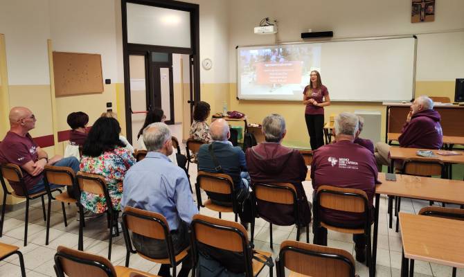 Meeting with CUAMM volunteers in Bologna