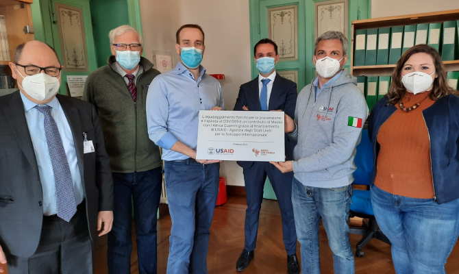 COVID-19: NEW EQUIPMENT TO THE HOSPITAL OF CARATE BRIANZA, LOMBARDY