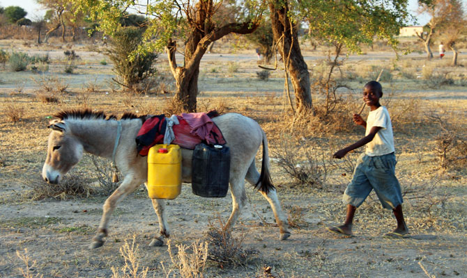 WHERE THERE IS A LACK OF WATER, THERE IS A LACK OF EVERYTHING