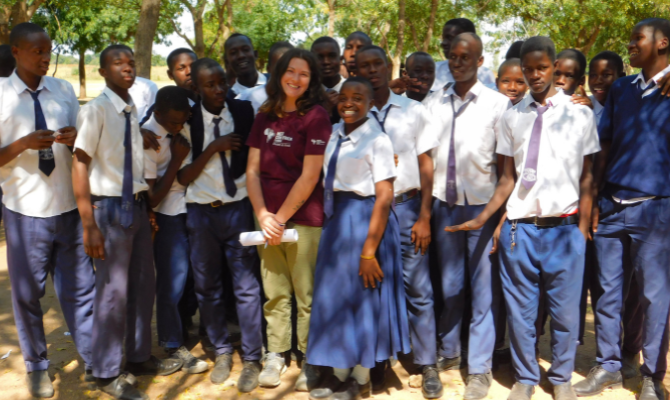 IN SCHOOL WITH TEENS TO FIGHT HIV