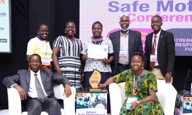 CUAMM AWARDED DURING THE SAFE MOTHERHOOD CONFERENCE