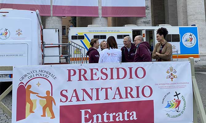 CUAMM WITH THE POOREST OF ROME