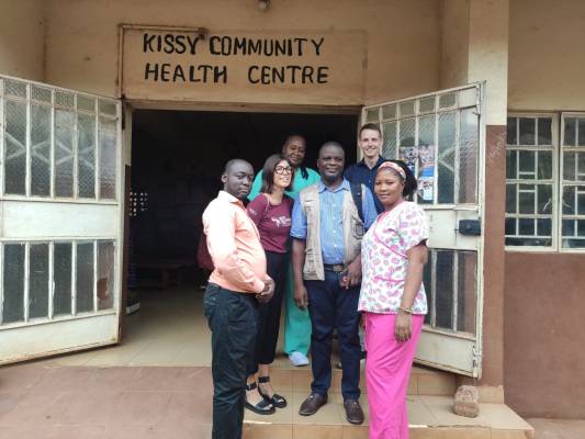 THE VISIT OF WORLD DIABETES FOUNDATION IN FREETOWN