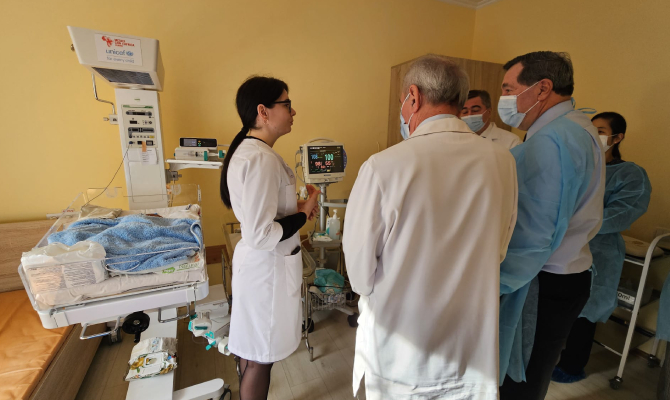 The American Ambassador to the Holy See in Moldova with CUAMM