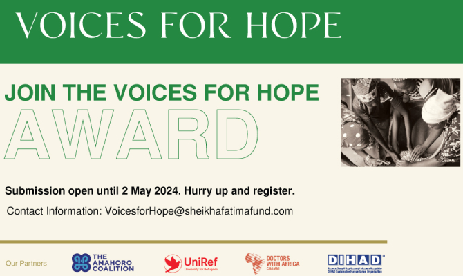 VOICES FOR HOPE AWARD