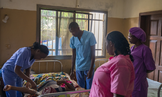 Caring for critical-ill mothers in Sierra Leone