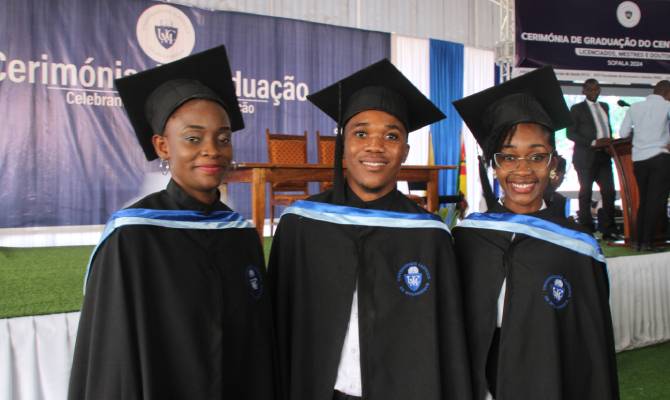 Future doctors in Mozambique